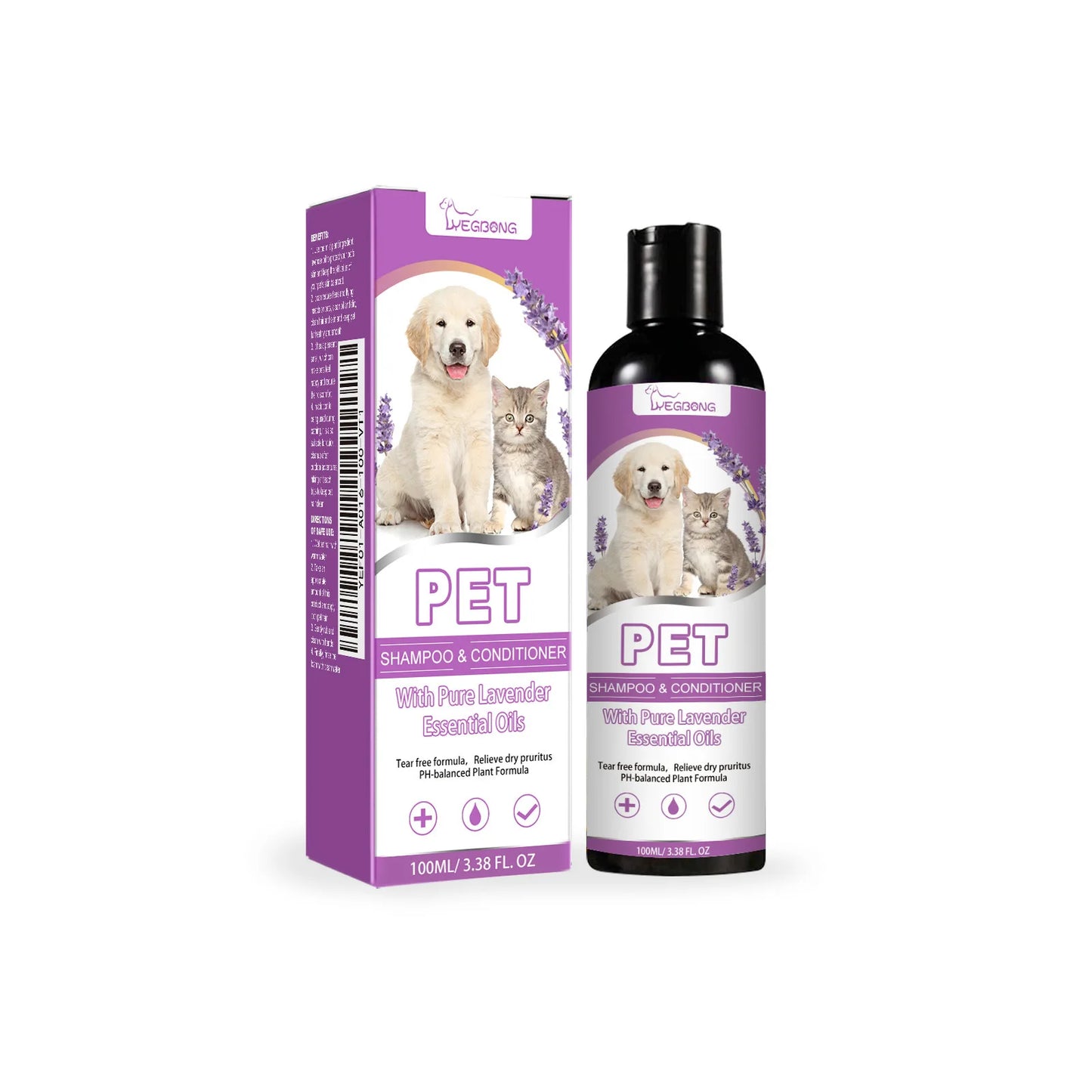 Pet Shampoo Conditioner Hair