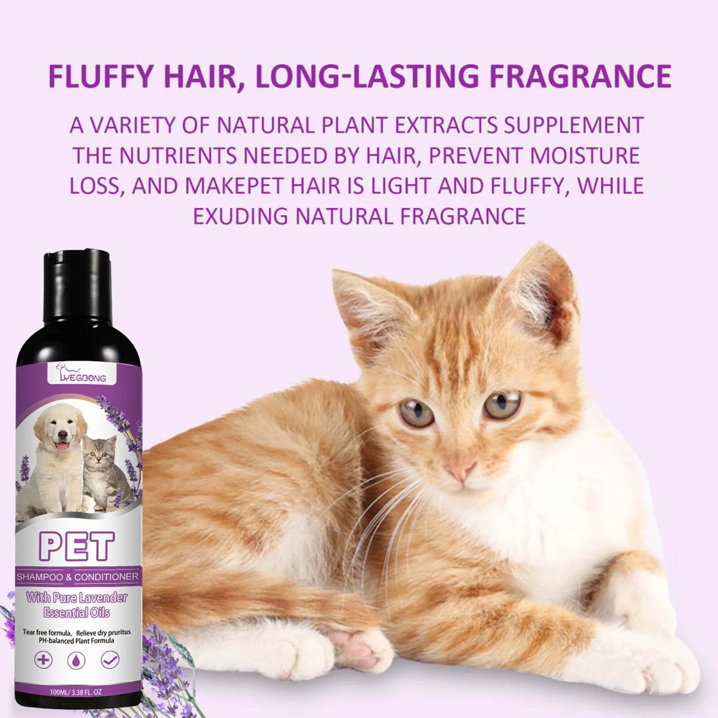 Pet Shampoo Conditioner Hair