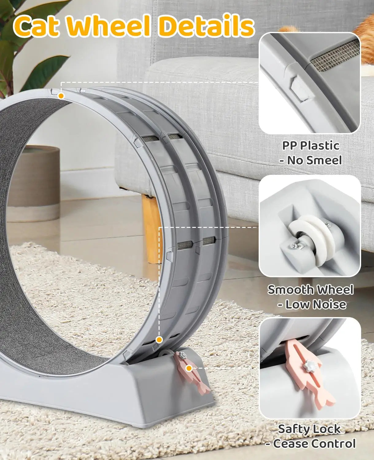 , 31-Inch Treadmill for cats