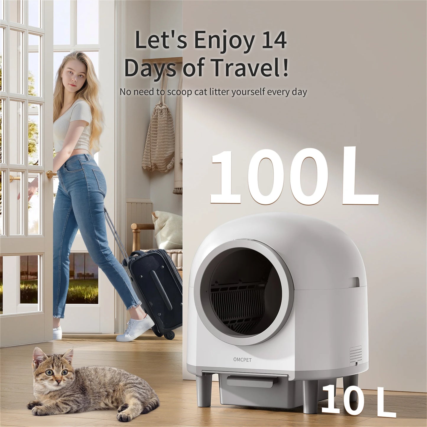 OMC-M1 Self Cleaning Automatic Cat Litter Box