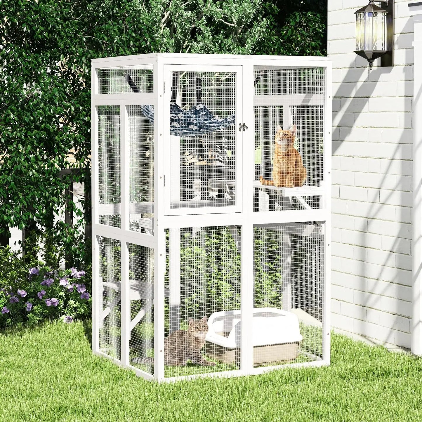 Catio Outdoor Cat Enclosure Window Access