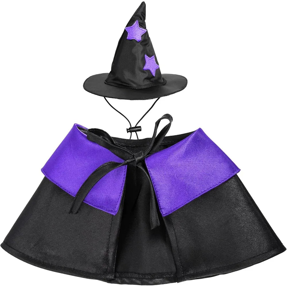 Halloween Pet Costume Cat Wizard