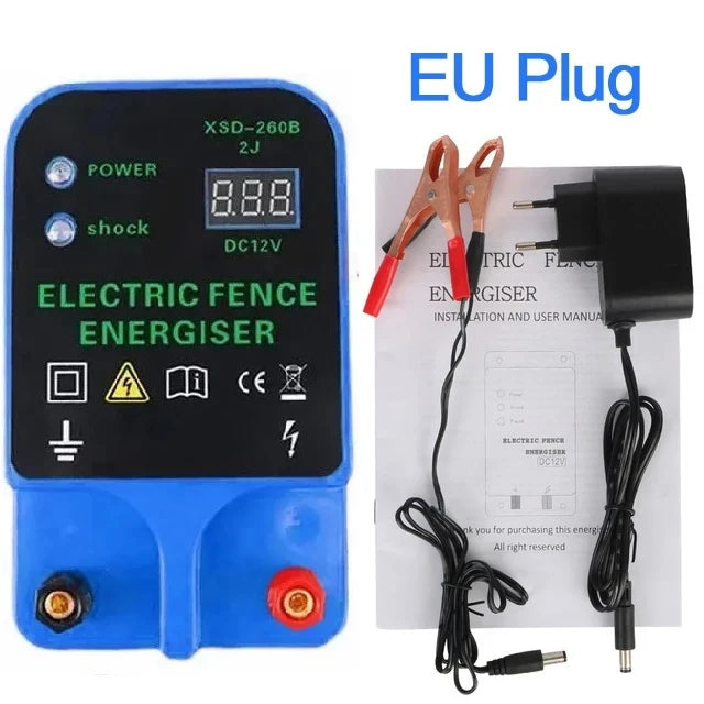 10KM Electric Fence Solar Energizer Charger