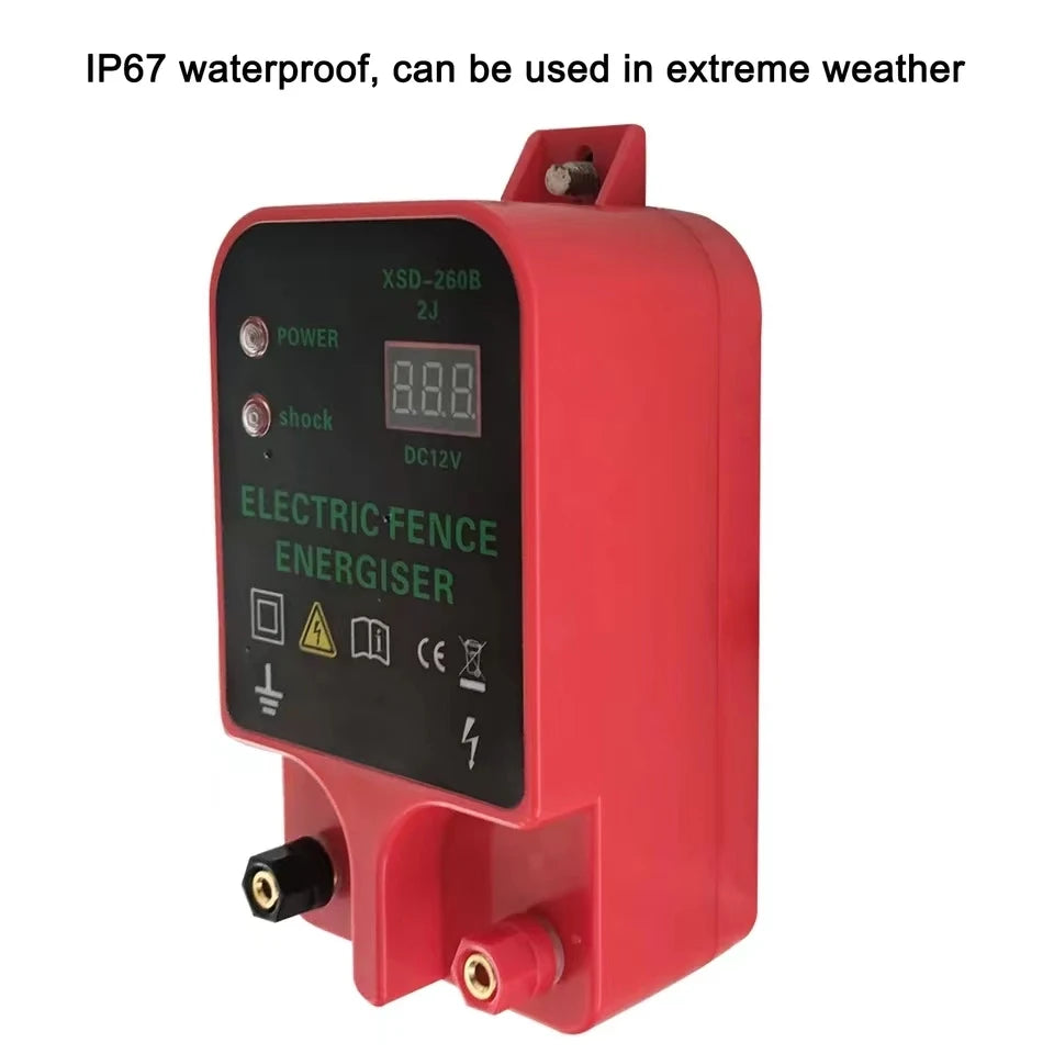 10KM Electric Fence Solar Energizer Charger