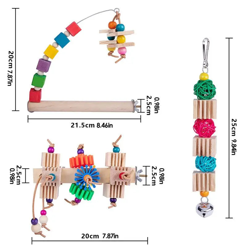 Parakeet Toys For Cage