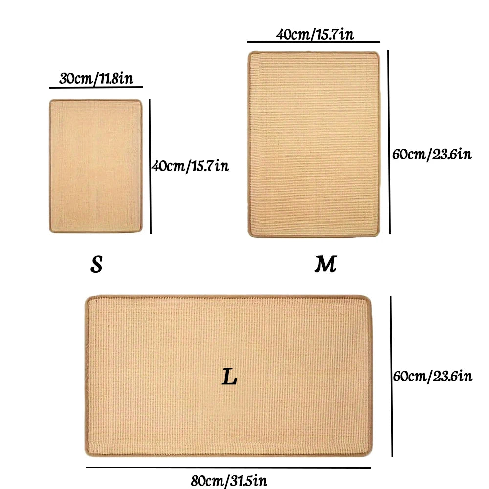 Premium Sisal Cat Scratching Mat