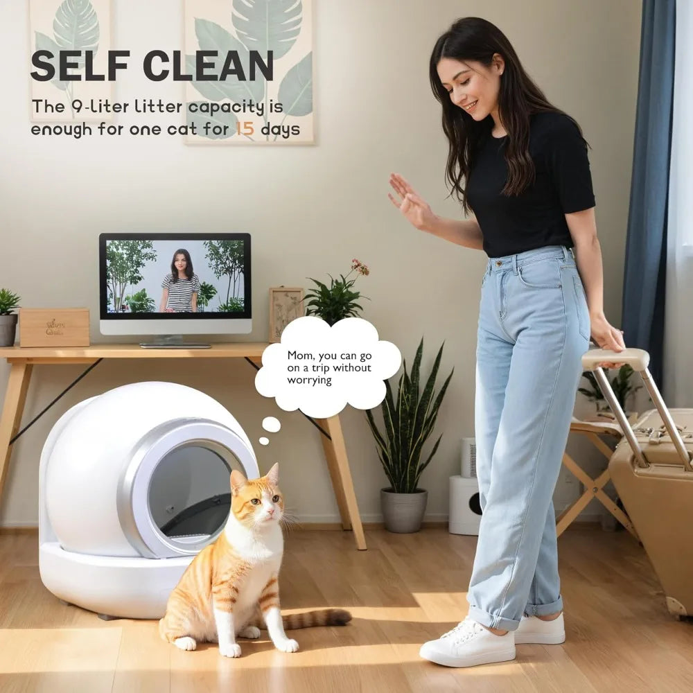 Self Cleaning Litter Box