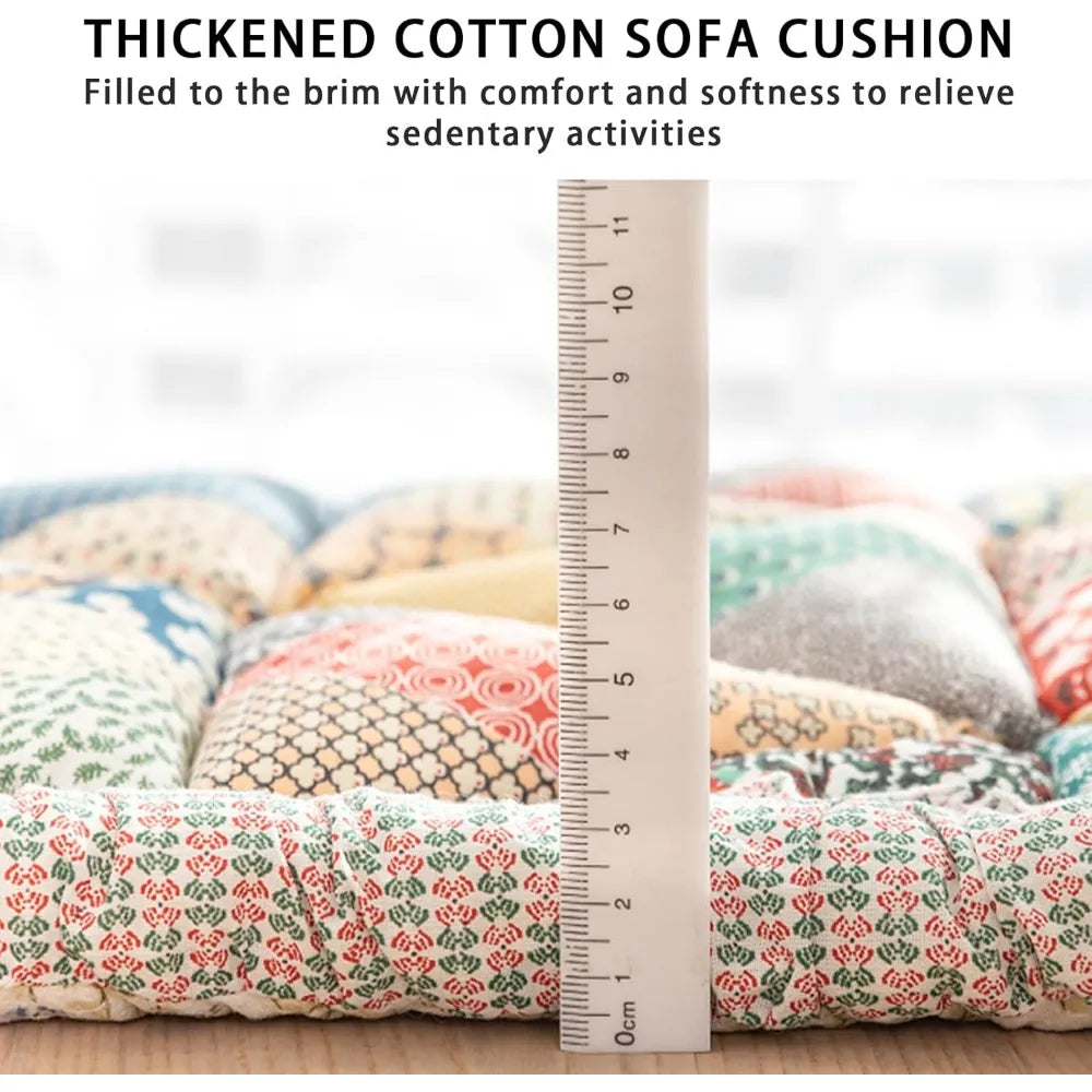 Washable Cotton Quilted Large Pet Mat Bed Couch Cover