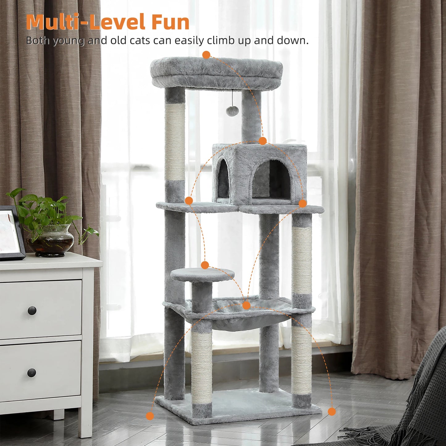 Cat Tree for Indoor Cats