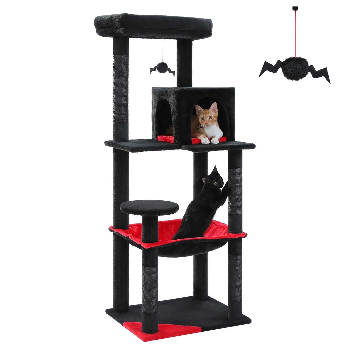Gothic Cat Tree for Indoor Cats,