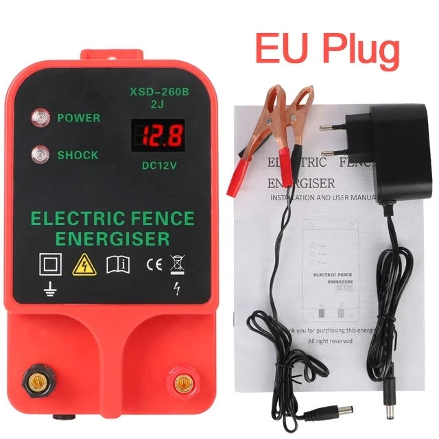 10KM Electric Fence Solar Energizer Charger
