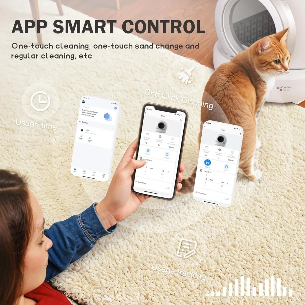 Self Cleaning Litter Box