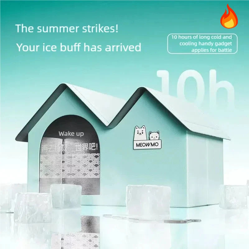 2025 Cat Air Conditioning House With Frame Dog Ice House Dog Four Seasons