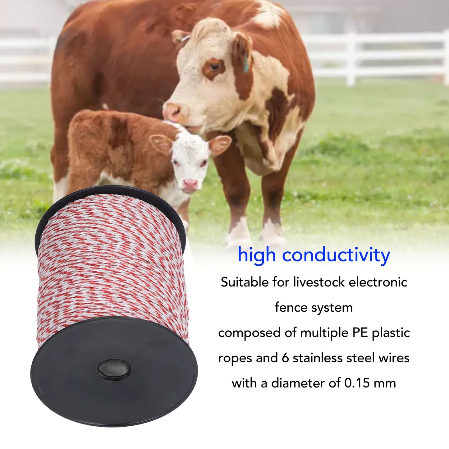 500m Electric Fence Power Wire