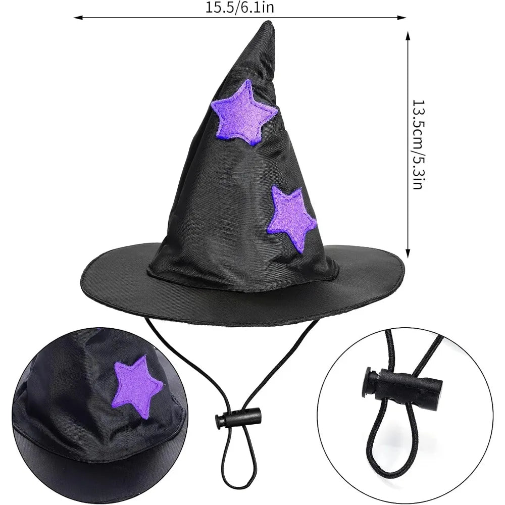 Halloween Pet Costume Cat Wizard