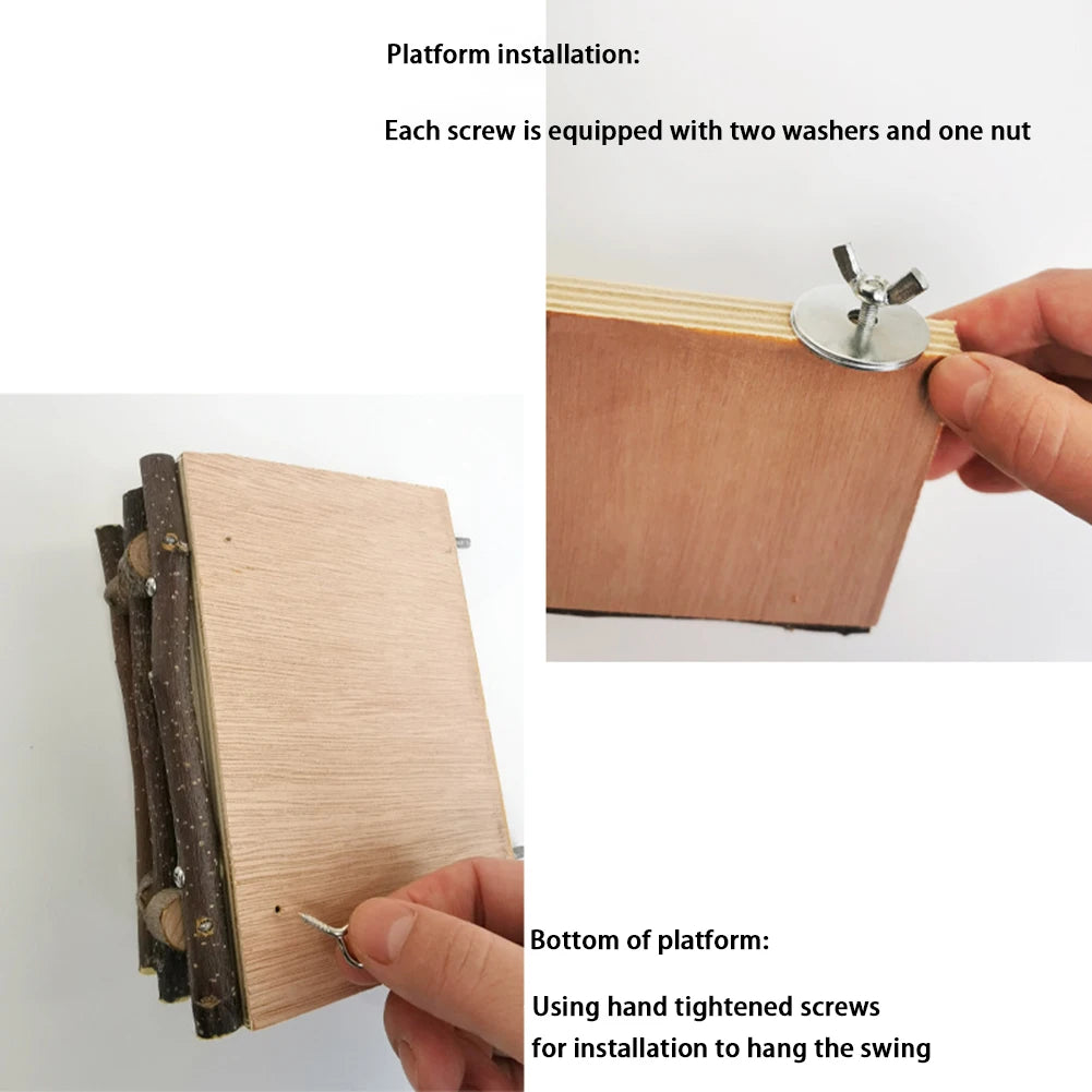 Wooden Hamster Platform