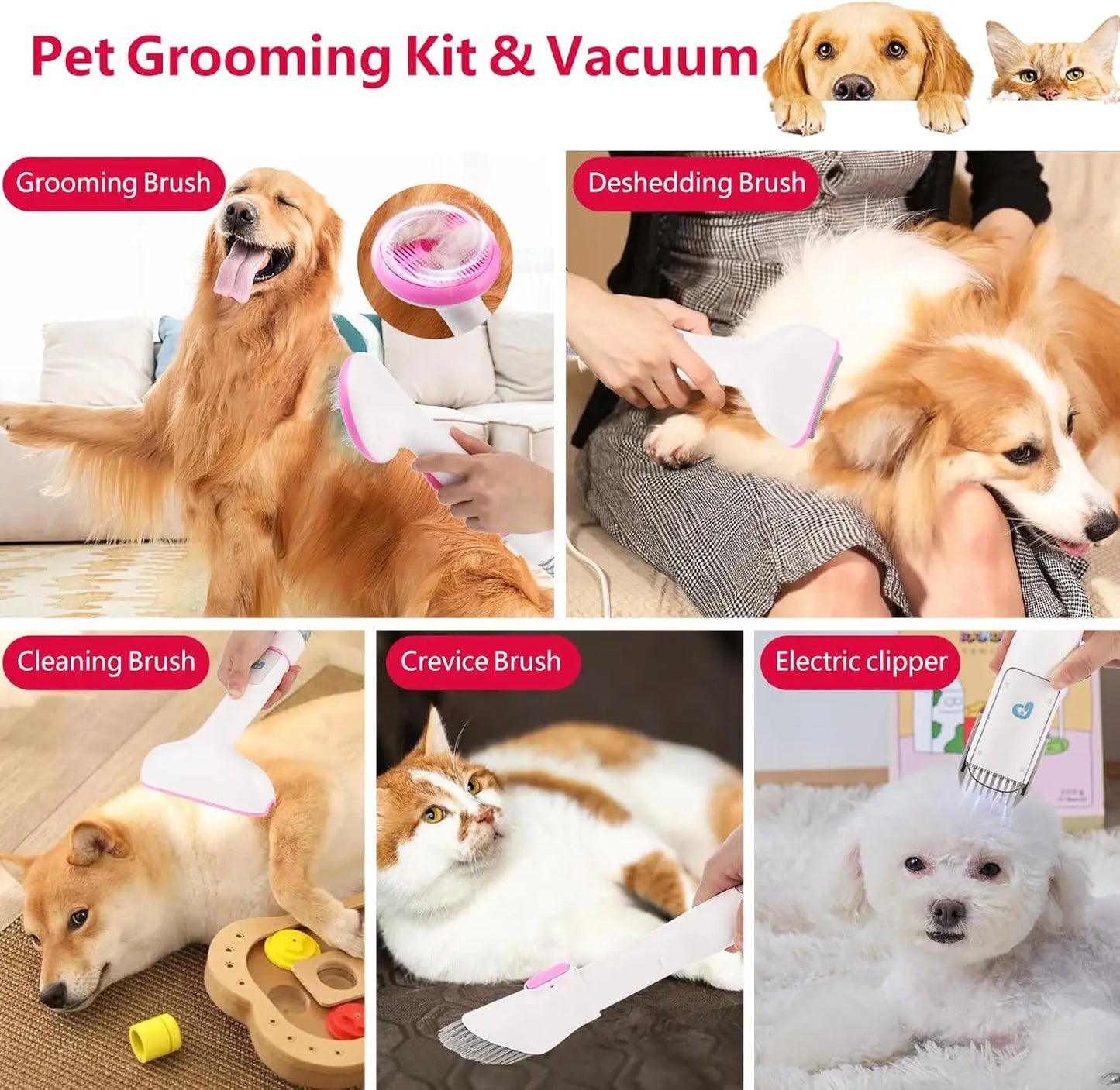 Pet Grooming Vacuum
