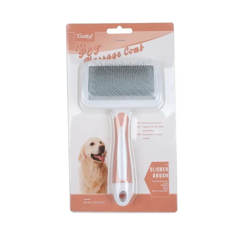 Pet Dog Brush Comb Cat Hair Remover Massage Grooming Tool for Small Breeds Dogs Comb Hair Brush Cleaning Supplies Accessory
