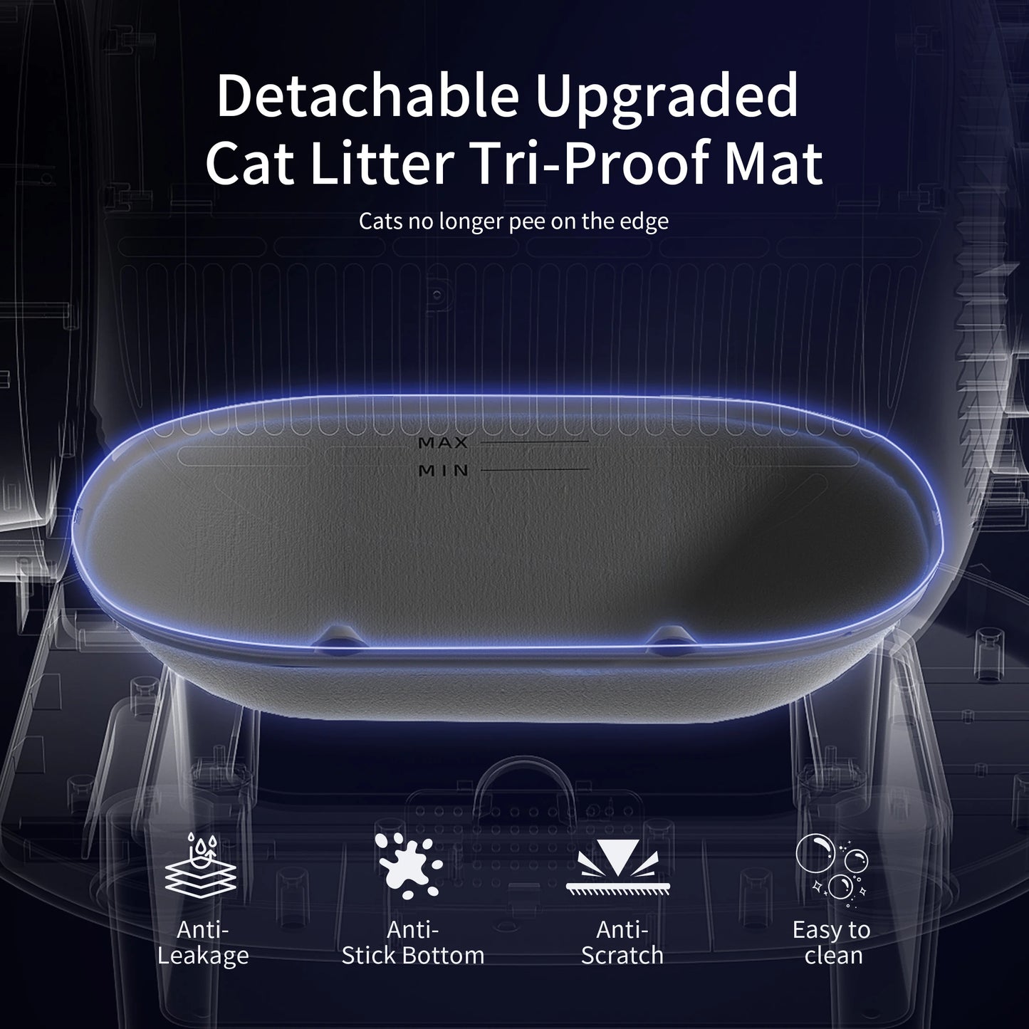 OMC-M1 Self Cleaning Automatic Cat Litter Box
