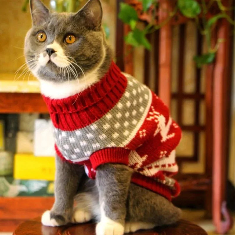 XS-XXL Christmas Pet Dog Sweaters