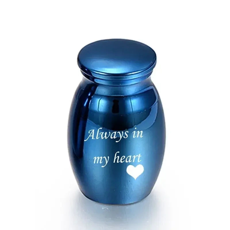 Small Memorial Stainless Steel Cremation Funeral Urn
