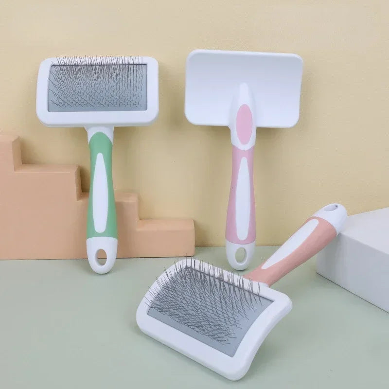 Pet Dog Brush Comb Cat Hair Remover Massage Grooming Tool for Small Breeds Dogs Comb Hair Brush Cleaning Supplies Accessory