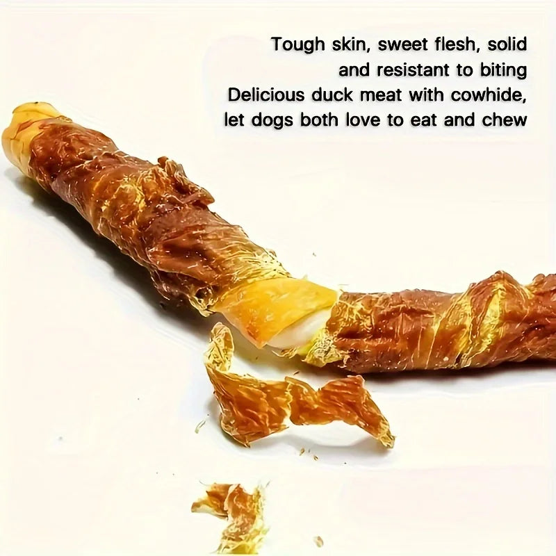 (3.53oz/14.11oz) Chicken Wrapped Rawhide Sticks