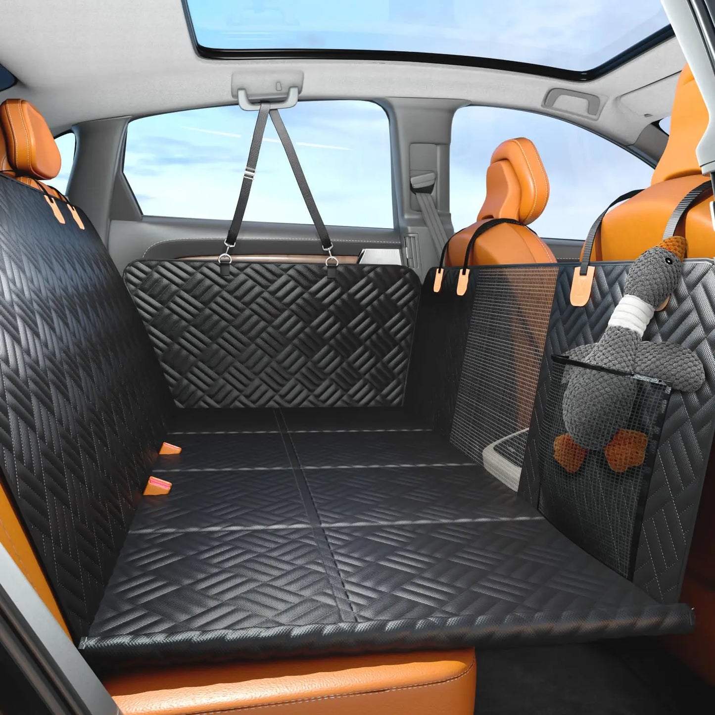 Car Rear Seat Dog Seat Cover,for Cars and Suvs
