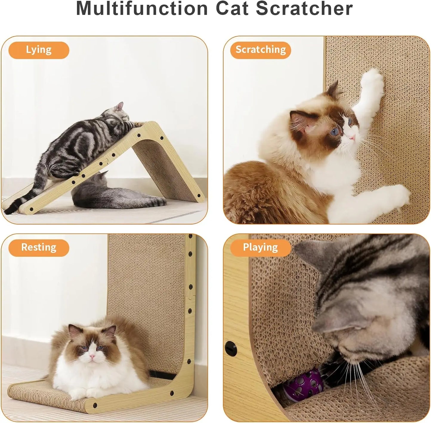L Shape Cat Scratcher