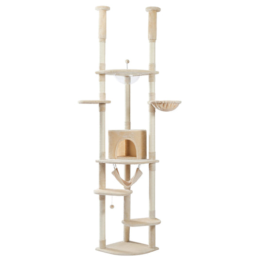 Floor to Ceiling Cat Tree Adjustable