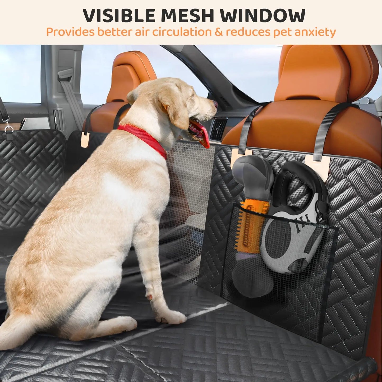Car Rear Seat Dog Seat Cover,for Cars and Suvs