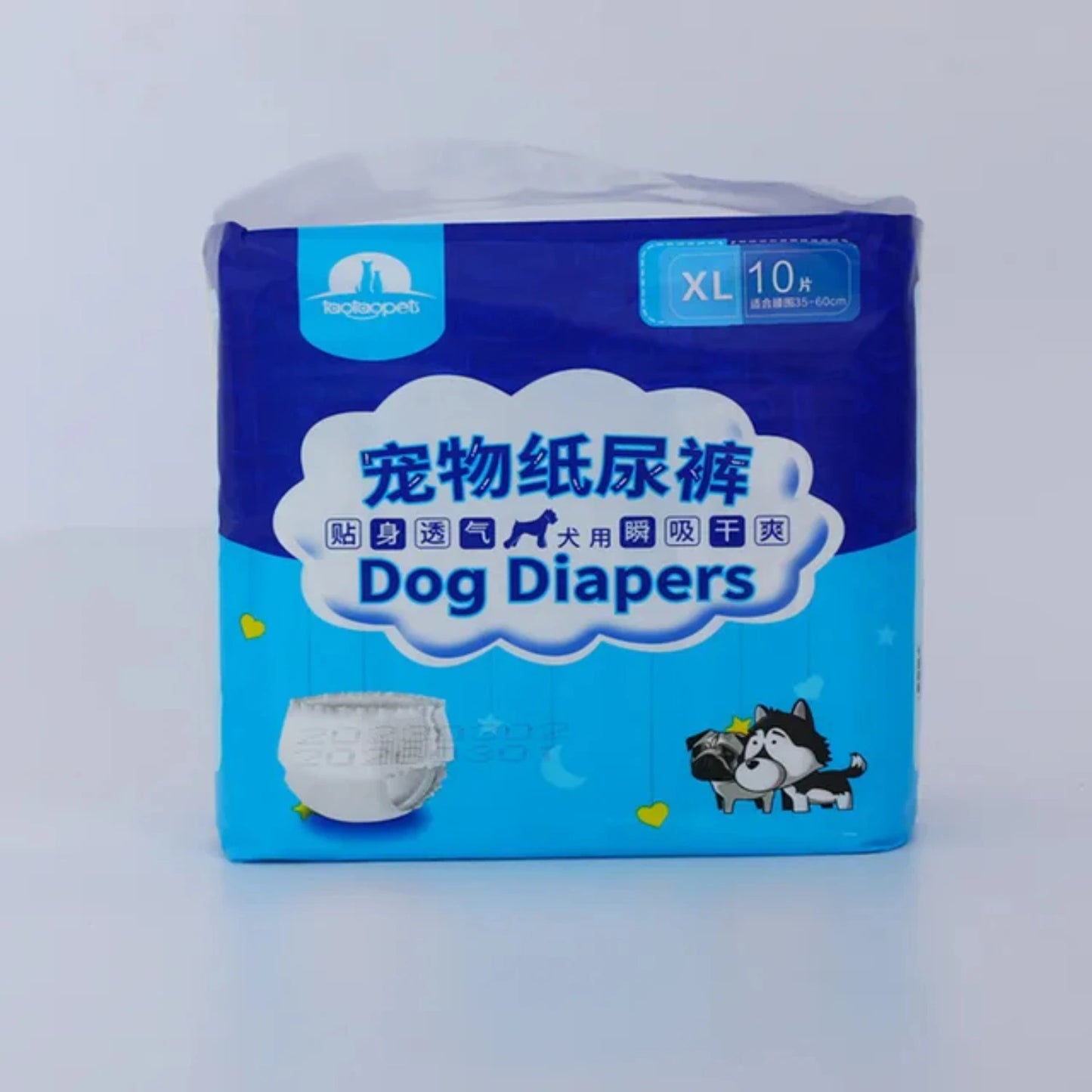 10PCS Disposable Dog Diapers Female Male