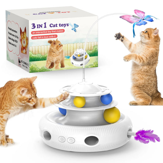 Chargeable Cat Laser Interactive Indoor Cat Puzzle Pet Toys