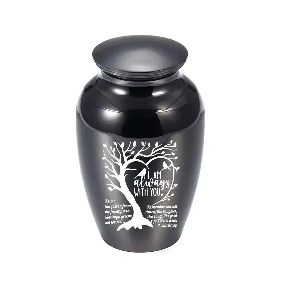 Pet family ashes cremation jar Pet ashes box Life tree ashes jar Pet supplies