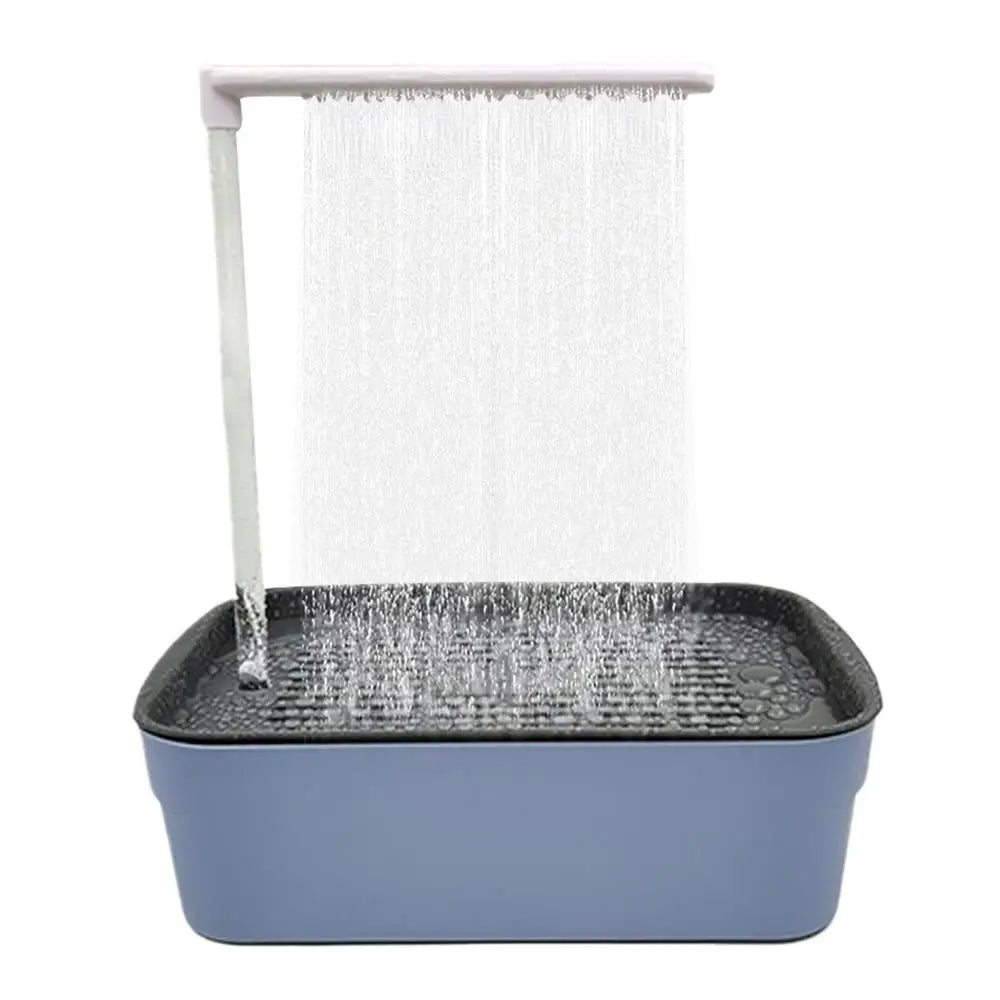 Parrot Bath Tub Multipurpose  Shower Fountain For Parakeets