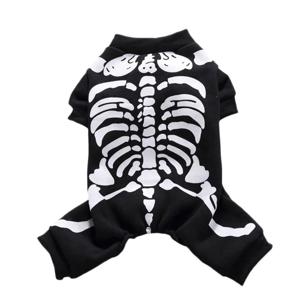 Skeleton Dog Costumes Halloween