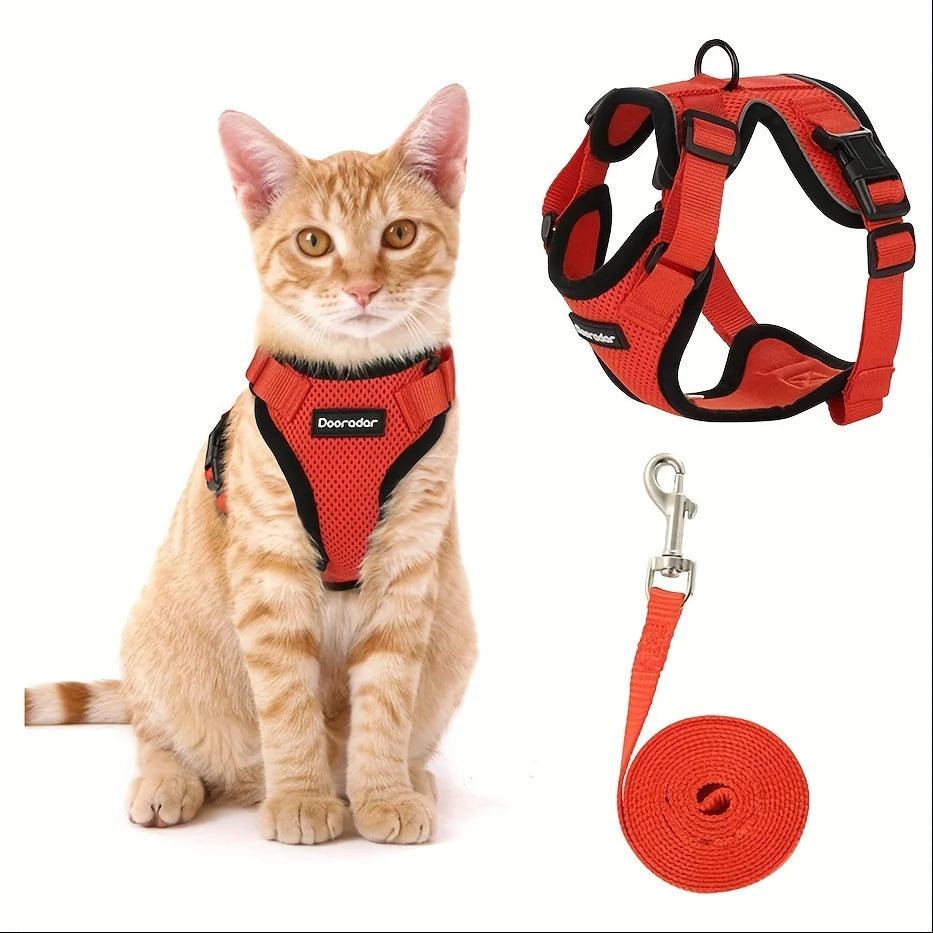 Cat Leash Non-Slip Adjustable