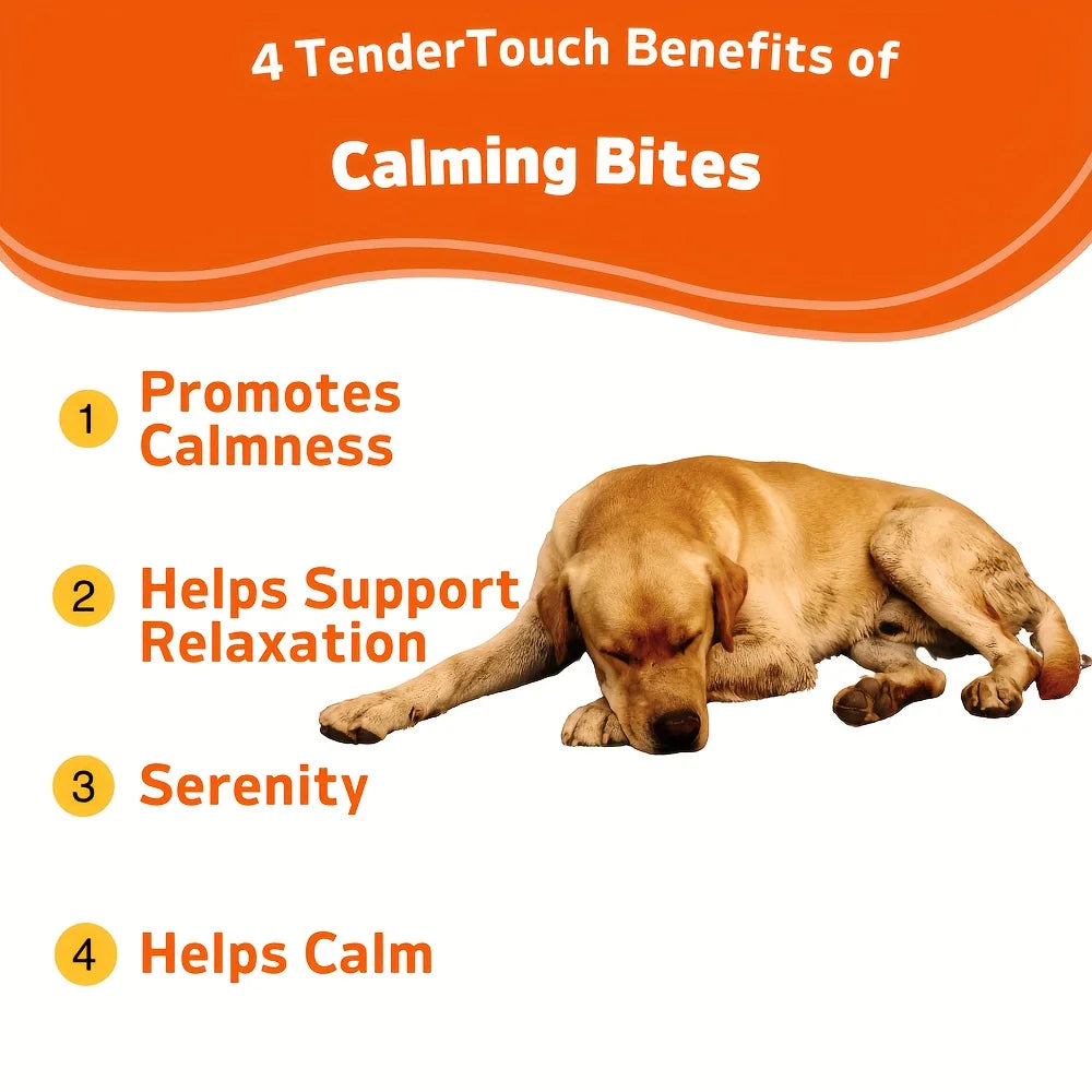 120 Chews -Help Natural Dog Anxiety  for Everyday Stress