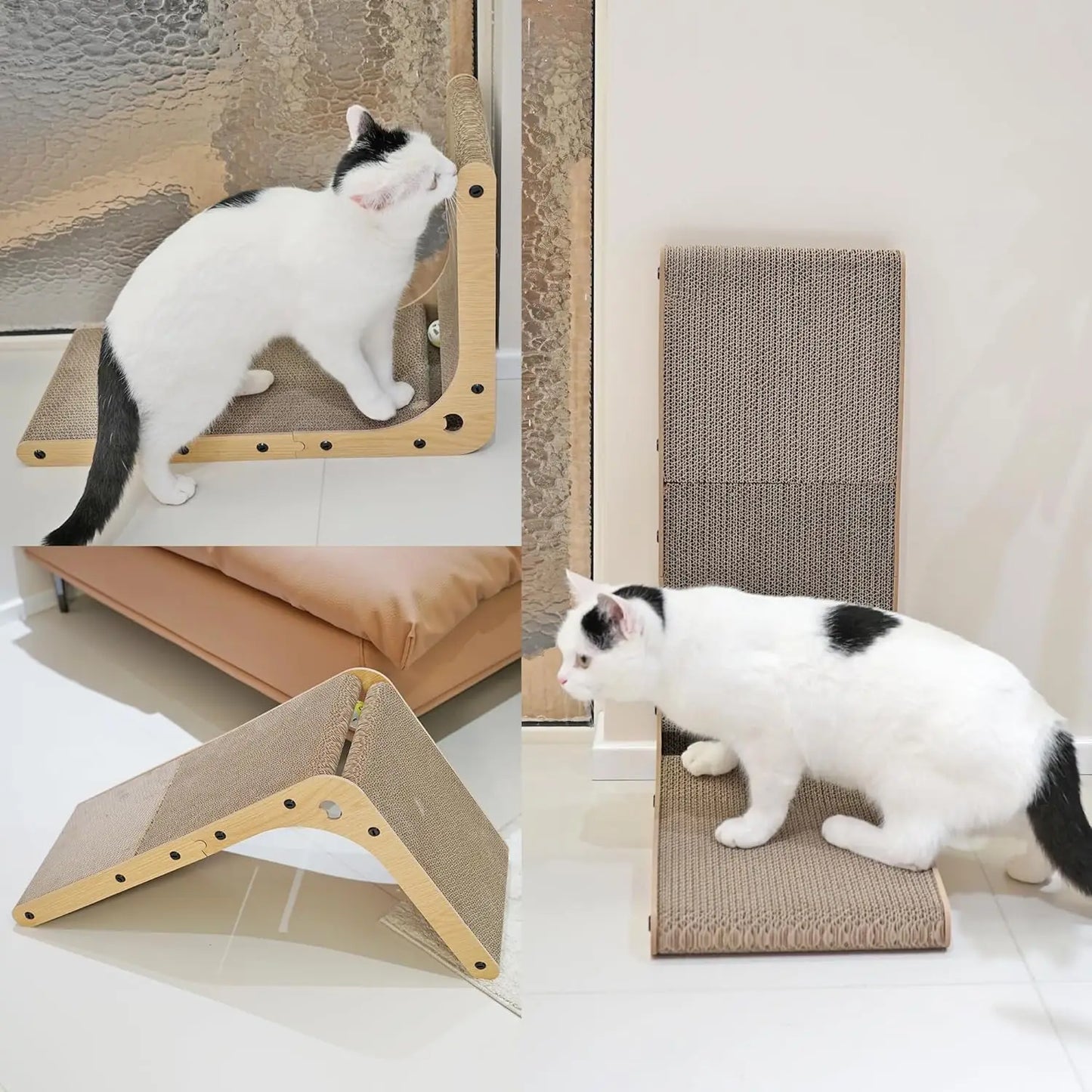 L Shape Cat Scratcher, 23.6 Inch