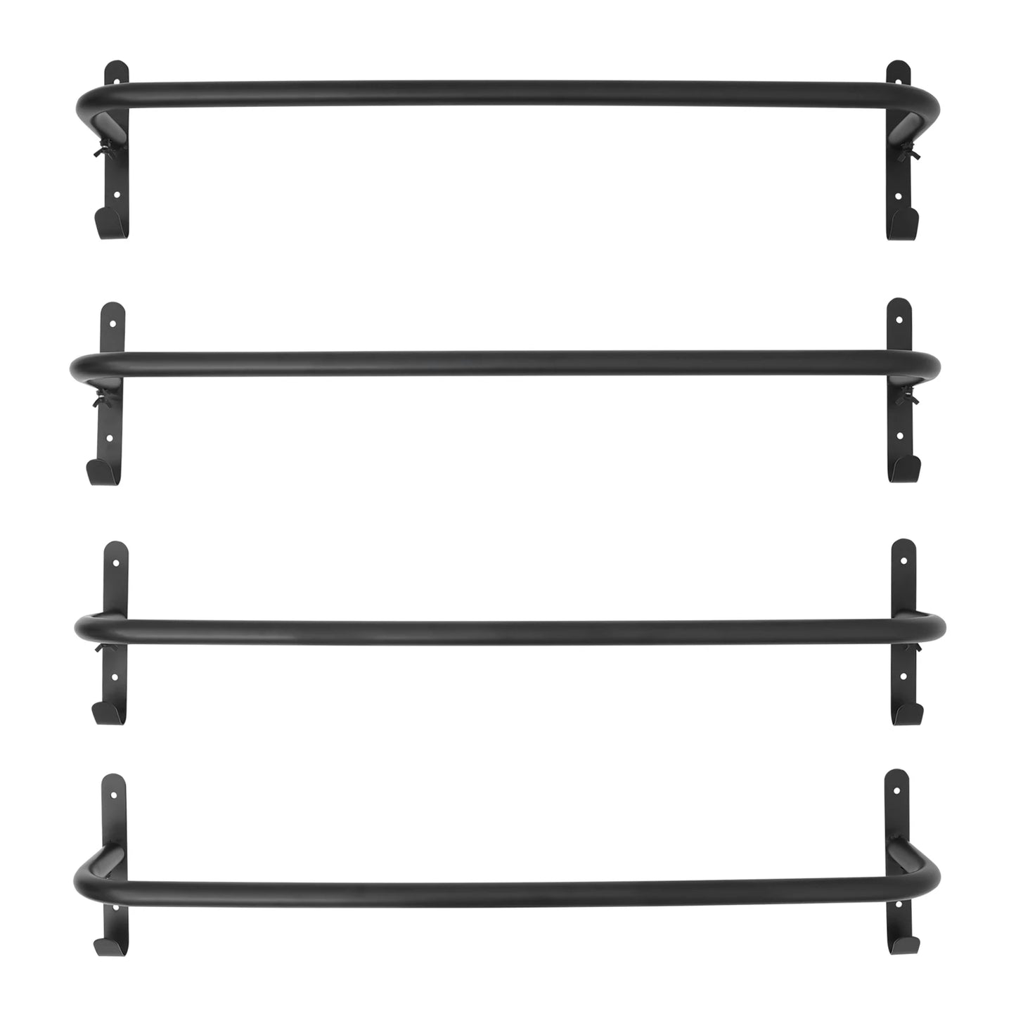 4Pcs Blanket Rack with Bridle Hooks