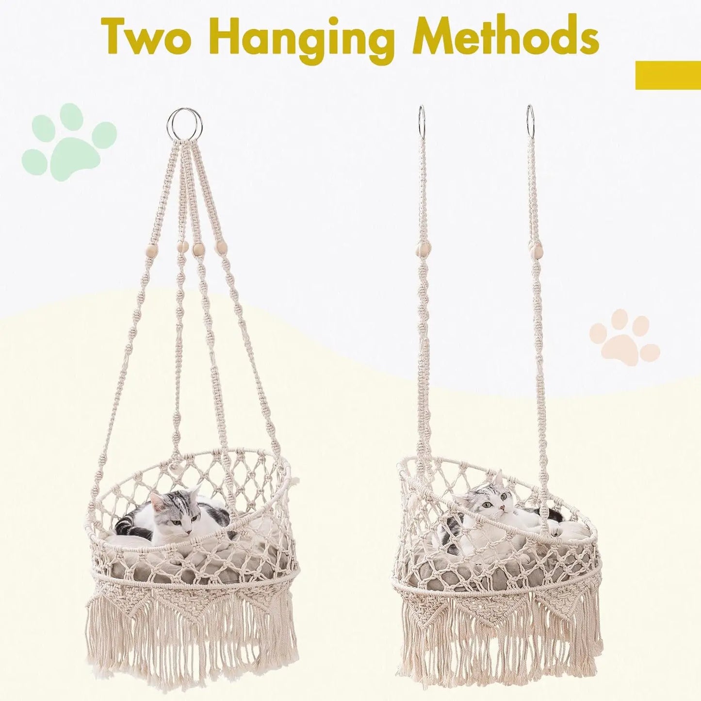 Hanging Cat Bed Hammock