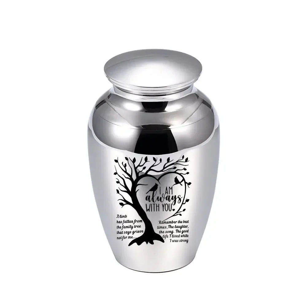 Pet family ashes cremation jar Pet ashes box Life tree ashes jar Pet supplies