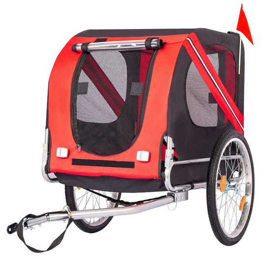 Large Dog Bike Trailer 88Lbs Capacity