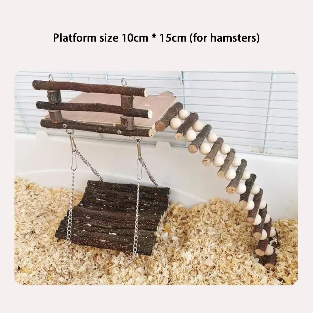 Wooden Hamster Platform