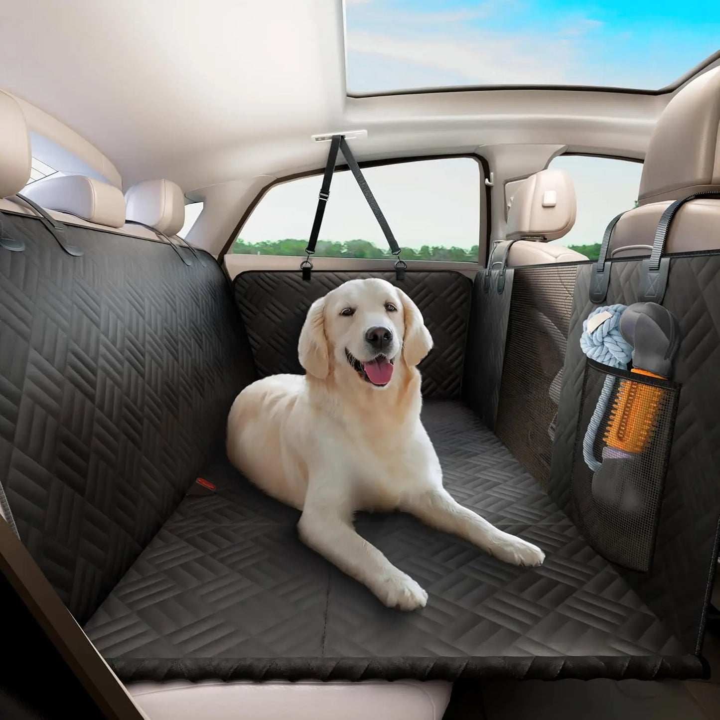 Car Rear Seat Dog Seat Cover,for Cars and Suvs