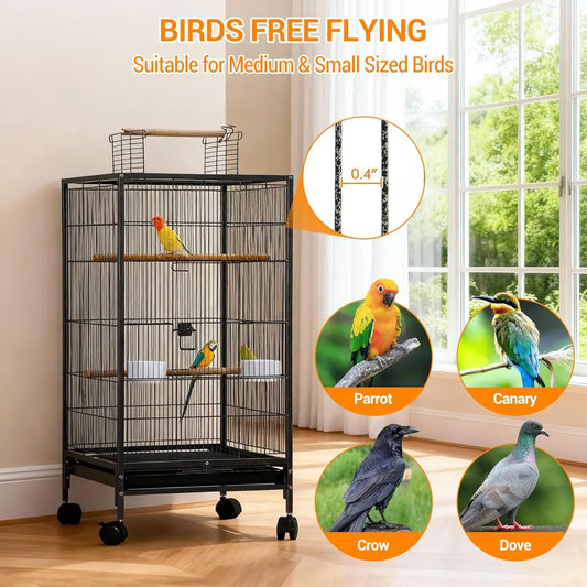 40 inch Wrought Iron Bird Cage