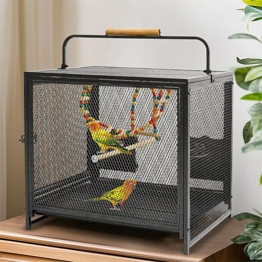 Heavy Duty Wrought Iron Bird Cage