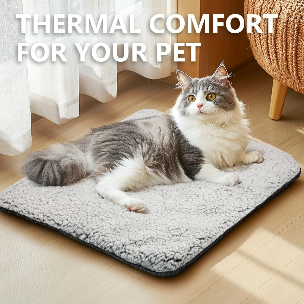 Self-Heating Warm Cushion Mat for Cats and  Dogs