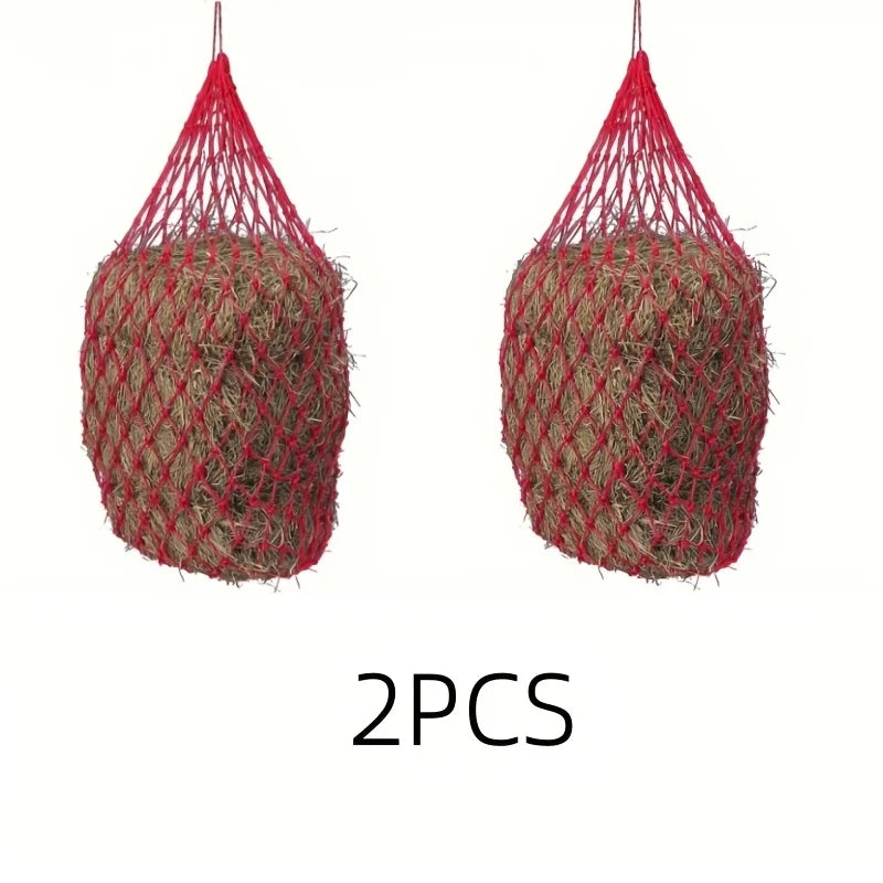 2pcs Horse Hay Net