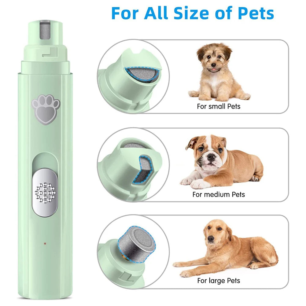 Electric Dog Nail Grinder USB Rechargeable